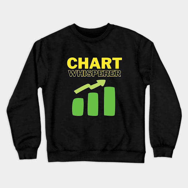 Data Analyst funny Chart Statistics Crewneck Sweatshirt by Foxxy Merch